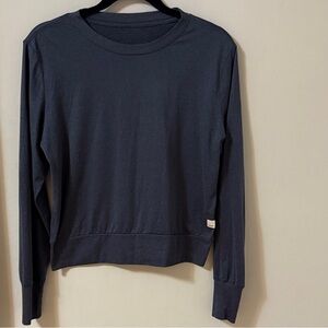 Vuori Dark Gray Long Sleeve Top